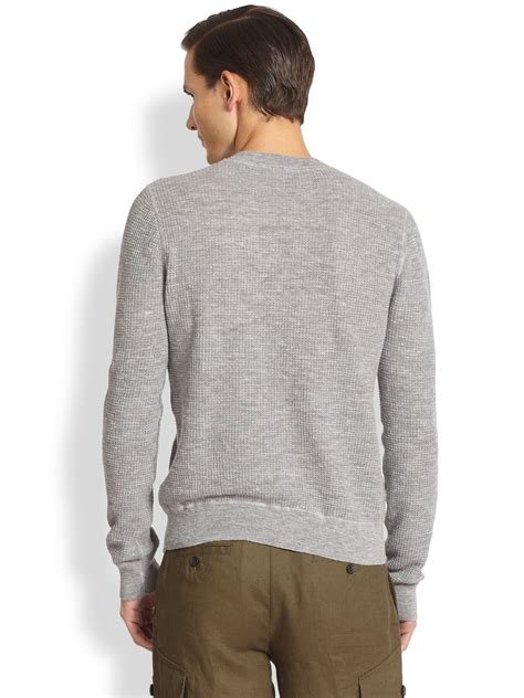 grey michael kors sweaters|Michael Kors crewneck sweaters.